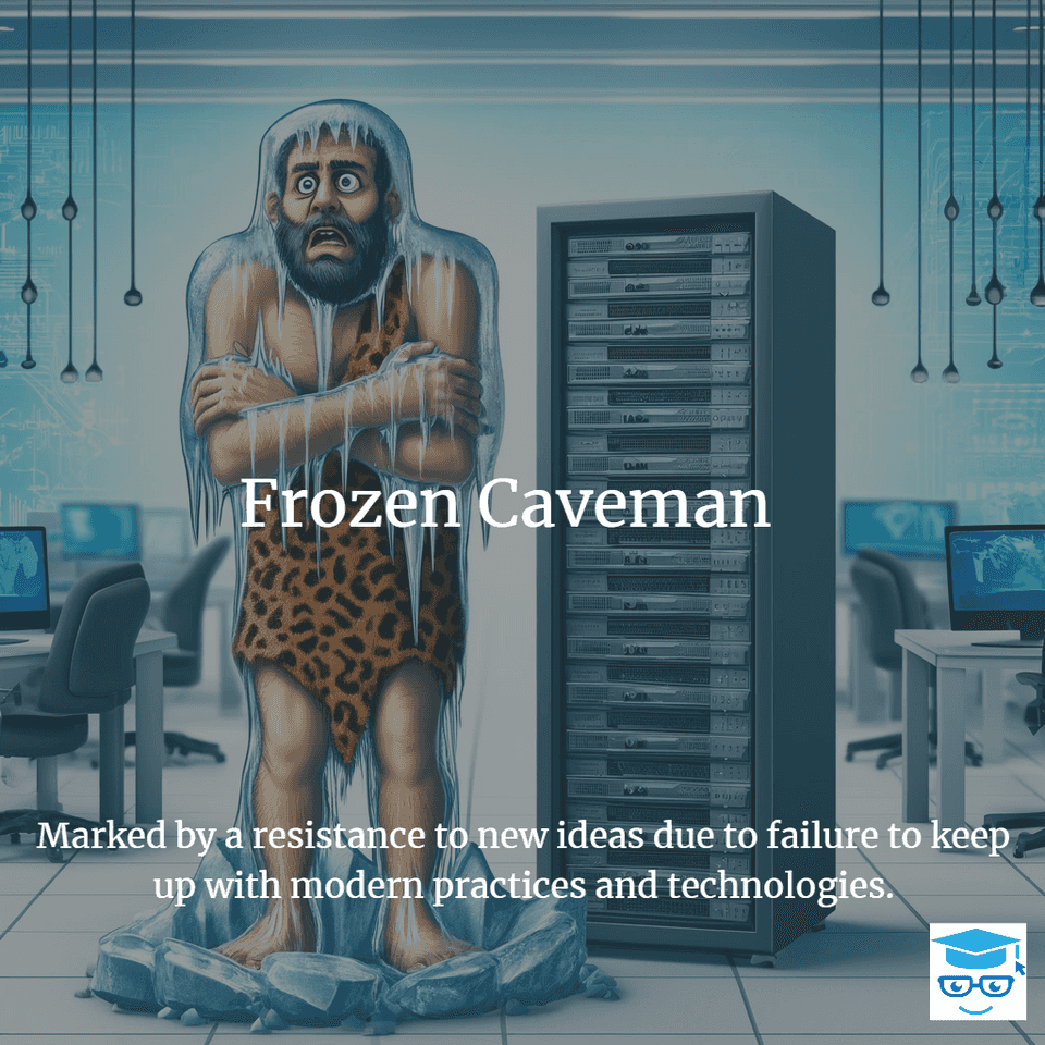 Frozen Caveman